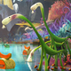 Illustration for article titled First images from emCloudy With a Chance of Meatballs 2/em make us uncomfortable